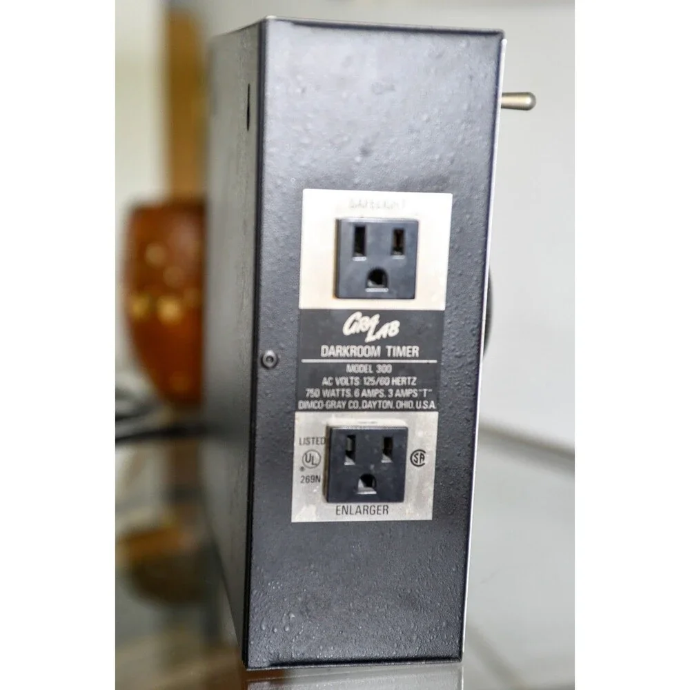 GraLab Model 300 Darkroom Timer Analog Photography Enlarger Safelight Dimco-Gray